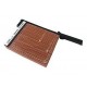 Paper Cutter / DELI 8012 A3 size Paper cutter with Steel Base(460mm*380mm), 18" x 15"